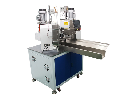 Two Sides Automatic Terminal Crimping Machine 4800 Pcs/H Automatic Wire Crimping Machine 0.05-2mm2
