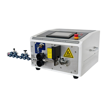 High Output Cable Bending Machine 220V 350W Automatic Wire Stripping Machine For 0.5 - 6mm2 Cables