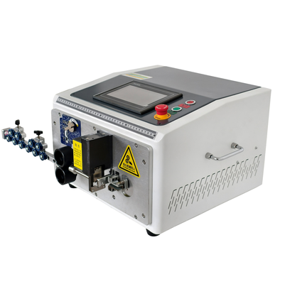 High Output Cable Bending Machine 220V 350W Automatic Wire Stripping Machine For 0.5 - 6mm2 Cables