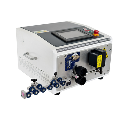 High Output Cable Bending Machine 220V 350W Automatic Wire Stripping Machine For 0.5 - 6mm2 Cables