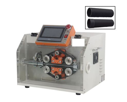 100pcs/min Corrugated Tube Cutting Machine 220V / 380V Automatic Tube Cutting Machine
