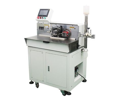 Full Automatic Cable Cutting Stripping Machine Double Side Wire Soldering Machine High Speed