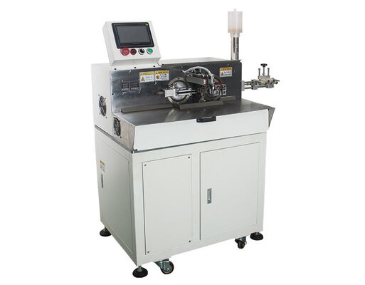 Full Automatic Cable Cutting Stripping Machine Double Side Wire Soldering Machine High Speed