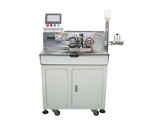 Full Automatic Cable Cutting Stripping Machine Double Side Wire Soldering Machine High Speed