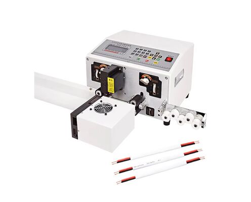 HR-660+2T Automatic Double Wire  Flat Sheathed wire stripping and winding machine Cutting Twisting Machine