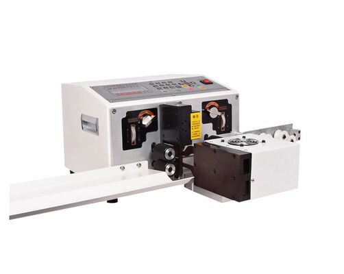 HR-660+2T Automatic Double Wire  Flat Sheathed wire stripping and winding machine Cutting Twisting Machine