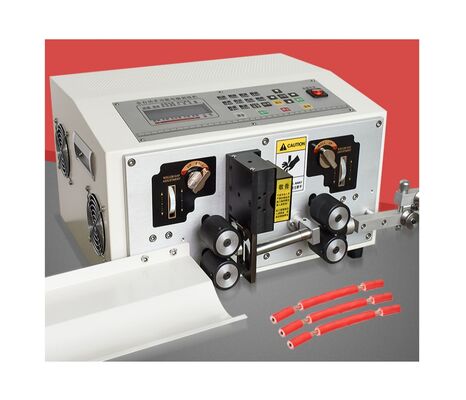 HR-220SN Fully Automatic 1.5-10mm² Wire Stripping Machine  Cable Full and Semi Stripping And Cutting Machine