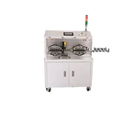 High Speed 6-180 mm²  Automatic Computerized Cable Wire Stripping Machine EV Charge Cable Cutting Machine