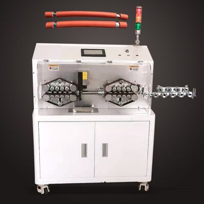 High Speed 6-180 mm²  Automatic Computerized Cable Wire Stripping Machine EV Charge Cable Cutting Machine