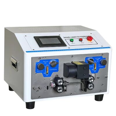 HR-8400 Automatic Wire Stripping Machine Round Sheathed  Wire Inner And Outer Wire Stripping Cutting Machine