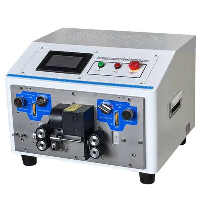 HR-8400 Automatic Wire Stripping Machine Round Sheathed  Wire Inner And Outer Wire Stripping Cutting Machine
