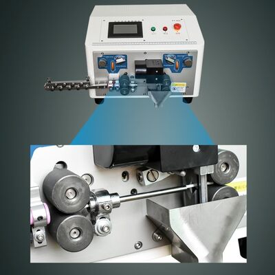 HR-8400 Automatic Wire Stripping Machine Round Sheathed  Wire Inner And Outer Wire Stripping Cutting Machine