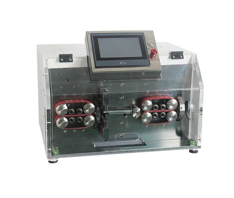 HR-8500 Full Automatic Sheathed Wire Stripping Machine Multi Stripping Cutting Machine