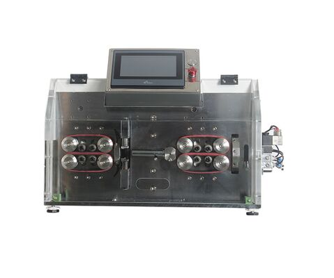 HR-8500 Full Automatic Sheathed Wire Stripping Machine Multi Stripping Cutting Machine