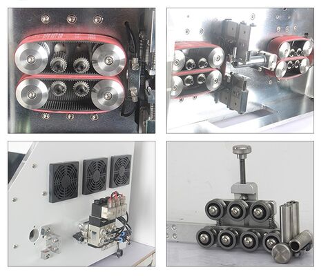 HR-8500 Full Automatic Sheathed Wire Stripping Machine Multi Stripping Cutting Machine