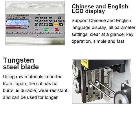 Factory Price Automatic High Speed Electronic Cable Cutting Stripping Machinery with High Output
