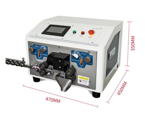 High Speed Automatic 8mm Sheathed Cable Inner and Outer Stripping Machinery