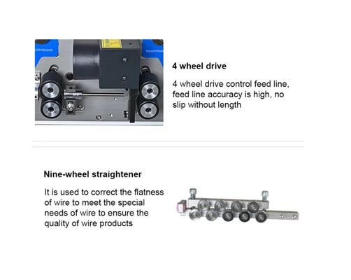 High Speed Automatic 8mm Sheathed Cable Inner and Outer Stripping Machinery
