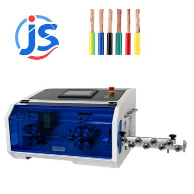 Computerized High Speed Automatic 35MM SQ Cable Cutting Stripping Machinery