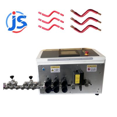 Multi-function 800W Cable Strip Bend Machine Cable Max 35mm²  Fully Automatic Wire Stripping 6 Wheels Driving Factory Direct