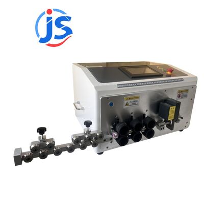 Multi-function 800W Cable Strip Bend Machine Cable Max 35mm²  Fully Automatic Wire Stripping 6 Wheels Driving Factory Direct