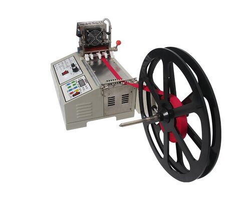 HR-100LR Good Quality High Speed  Automatic  Elastic Ribbon Webbing Hot Cutting Machine