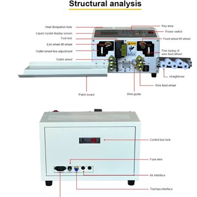 Automatic cutting wiring machine