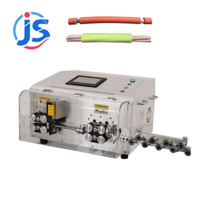 12 Wheel Drive Wire Stripping Machine Computerized Automatic Wire Stripping Machine 800W