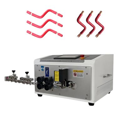 PLC Cable Cutting Machine 7 Inch Touch Screen Wire Processing Machine 220V