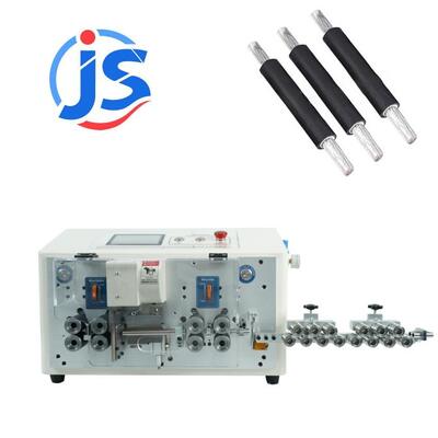8 Wheel High Speed Round Sheath Inner and Outer Double Layer Cutter Stripping Inner and Outer Double Layer Peeling Machine
