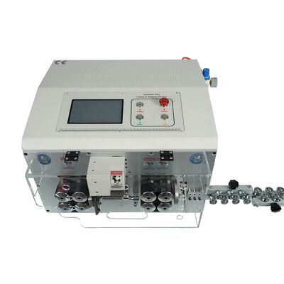 Double Layer Peeling Cable Cutting Machine High Speed Cable Stripper Machine 110V 220V