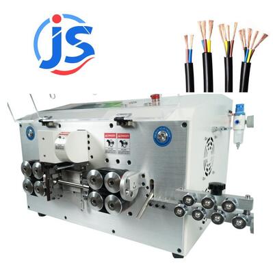 Double Layer Peeling Cable Cutting Machine High Speed Cable Stripper Machine 110V 220V