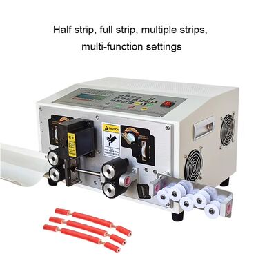 Fully Automatic Small Size Cable Electric Wire Strip and Cut Machine Equipment Machinery Factory Support Directly Agent Prices