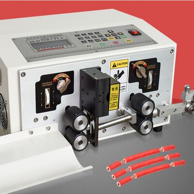 Fully Automatic Small Size Cable Electric Wire Strip and Cut Machine Equipment Machinery Factory Support Directly Agent Prices
