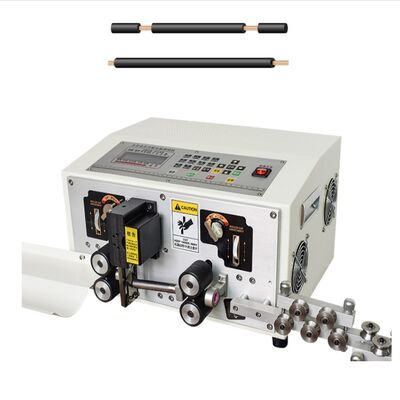 Fully Automatic Small Size Cable Electric Wire Strip and Cut Machine Equipment Machinery Factory Support Directly Agent Prices