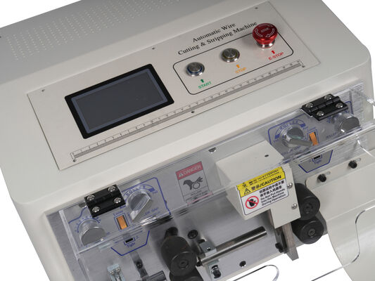 Industrial Automatic Wire Stripper Machine White Metal Wire Stripper Machines