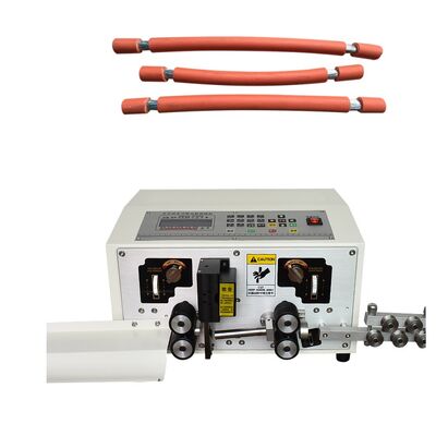 HQ Automatic Cable Wire Strip and Cutting Machine Small Diameter 1.5mm²-16mm² Mini Size Produce Machinery Factory Support Price