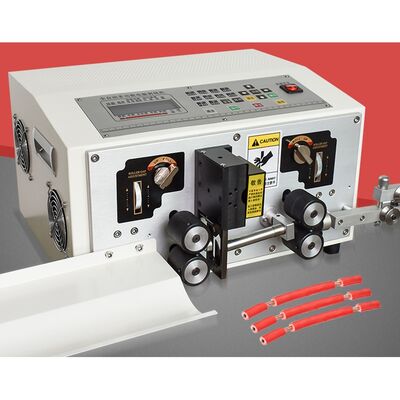 HQ Automatic Cable Wire Strip and Cutting Machine Small Diameter 1.5mm²-16mm² Mini Size Produce Machinery Factory Support Price