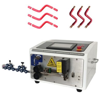 HR-10ZW 3-in-1 Automatic Wire Cutter Stripper & Bender | 0.5-10mm² | PLC Touch Screen