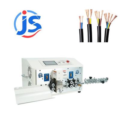 5 Inch Touch Screen Wire Cutter and Stripper Machine Round Sheathed Automatic Wire Cutter And Stripping Machine