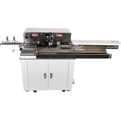 Fully Automatic Double Ends Wire Strip Twist and Tinning Machine