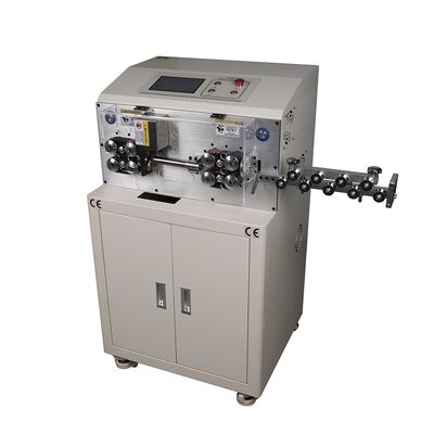 Multi Core Cable Cutting Machine 7 Inch Touch Screen Cable Cut And Strip Machine