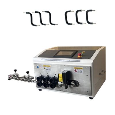 Automatic Computer Tube Bender 4-35mm² Freely Adjustable Bending Cable Equipment Cutting and Stripping 35mm² Bending Machine