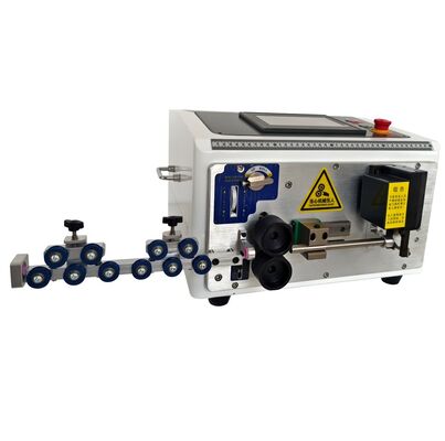 3-in-1 | PLC Multi-functional Electric Automatic Wire Cutting Stripping and Bending Machine with Free Adjustment for 10mm² Wires