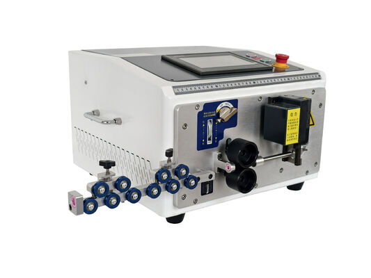 20 Bend Times 3D 6mm² BV Hard Wire Cable Cutting Bending Machine Copper Wire Cut Strip Bend Machine High-Speed 800-1500 Pcs/Hr