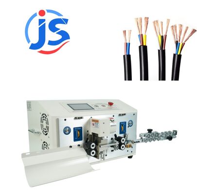 Round Sheathed Copper Cable Cutting Machine Multi Core Copper Wire Stripping Machines