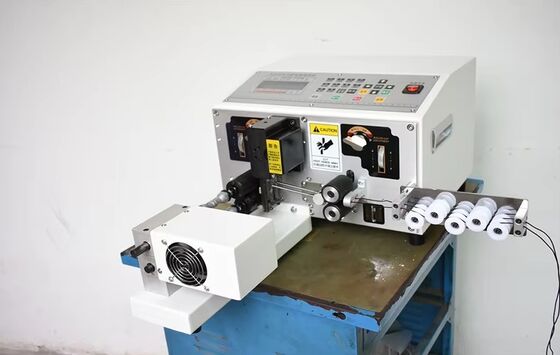 Computer Wire Stripping Machine Electronic Cable Peeling Machine Hard Wire Stripper for Data Wire and Power Cord Production