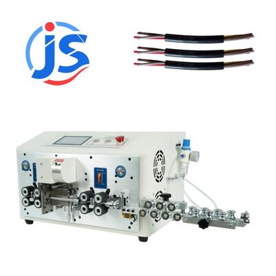 High Speed 8-Wheel Round Sheath Inner and Outer Double Layer Peeling Machine Wire Stripping Device for Multi-Inner Core Cable