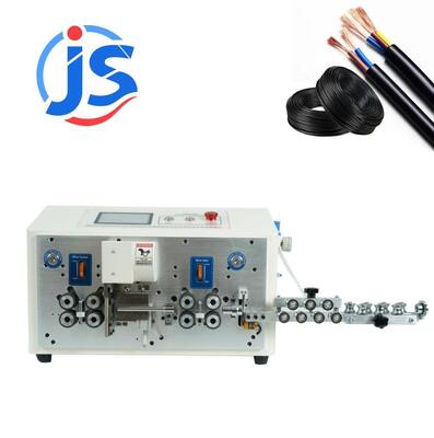 High Speed 8-Wheel Round Sheath Inner and Outer Double Layer Peeling Machine Wire Stripping Device for Multi-Inner Core Cable