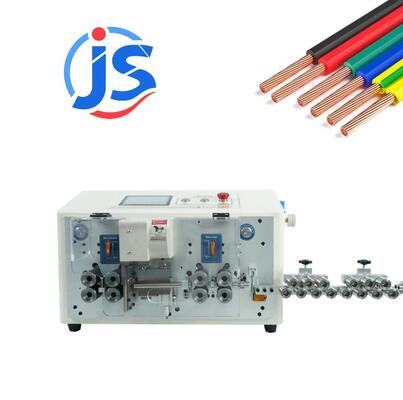 Double Layer Peeling Cable Cutting Machine 5 Inch Touch Screen Cable Cut And Strip Machines